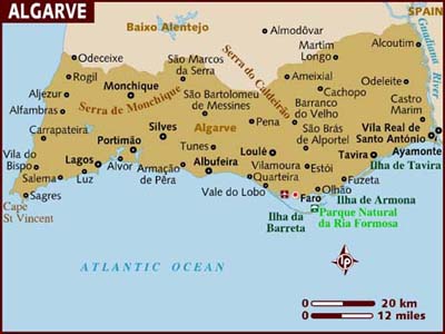 Algarvekort